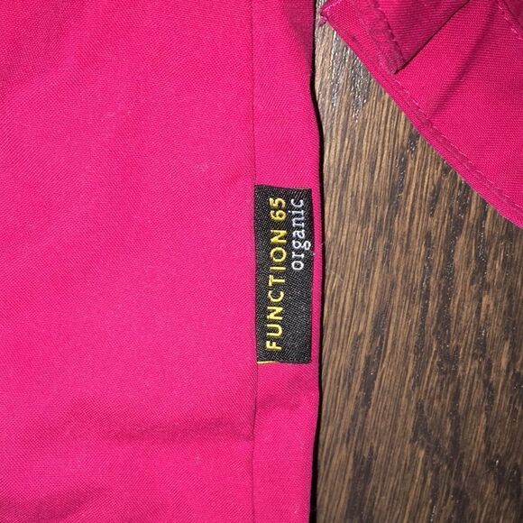 Pink Jack Wolfskin Womens Function 65 Organic Zip Hood Collar Hiking Jacket #899 - Picture 5 of 13
